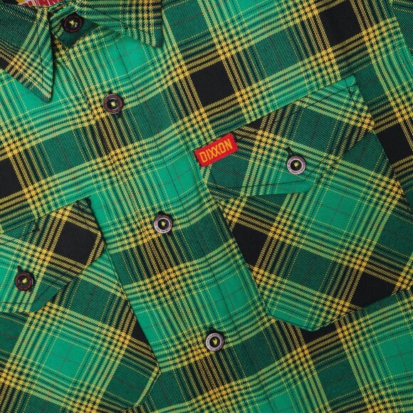 DIXXON FLANNEL - COOL RUNNINGS Flannel Shirt - Women's Large - Picture 7 of 8